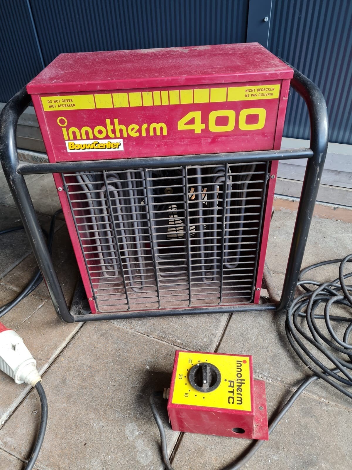 Inotherm 400 Bouwdroger - 15 kW Elektrische Kachel, Ophalen of Verzenden