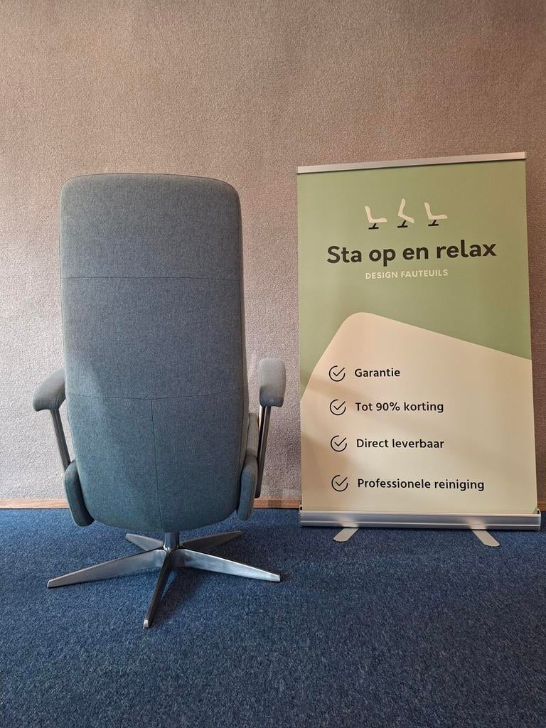 Prachtige Handmatige Relax fauteuil van GEALUX !, Ophalen of Verzenden, Staopenrelax@gmail.com, Sta-op-en-relax, Stof