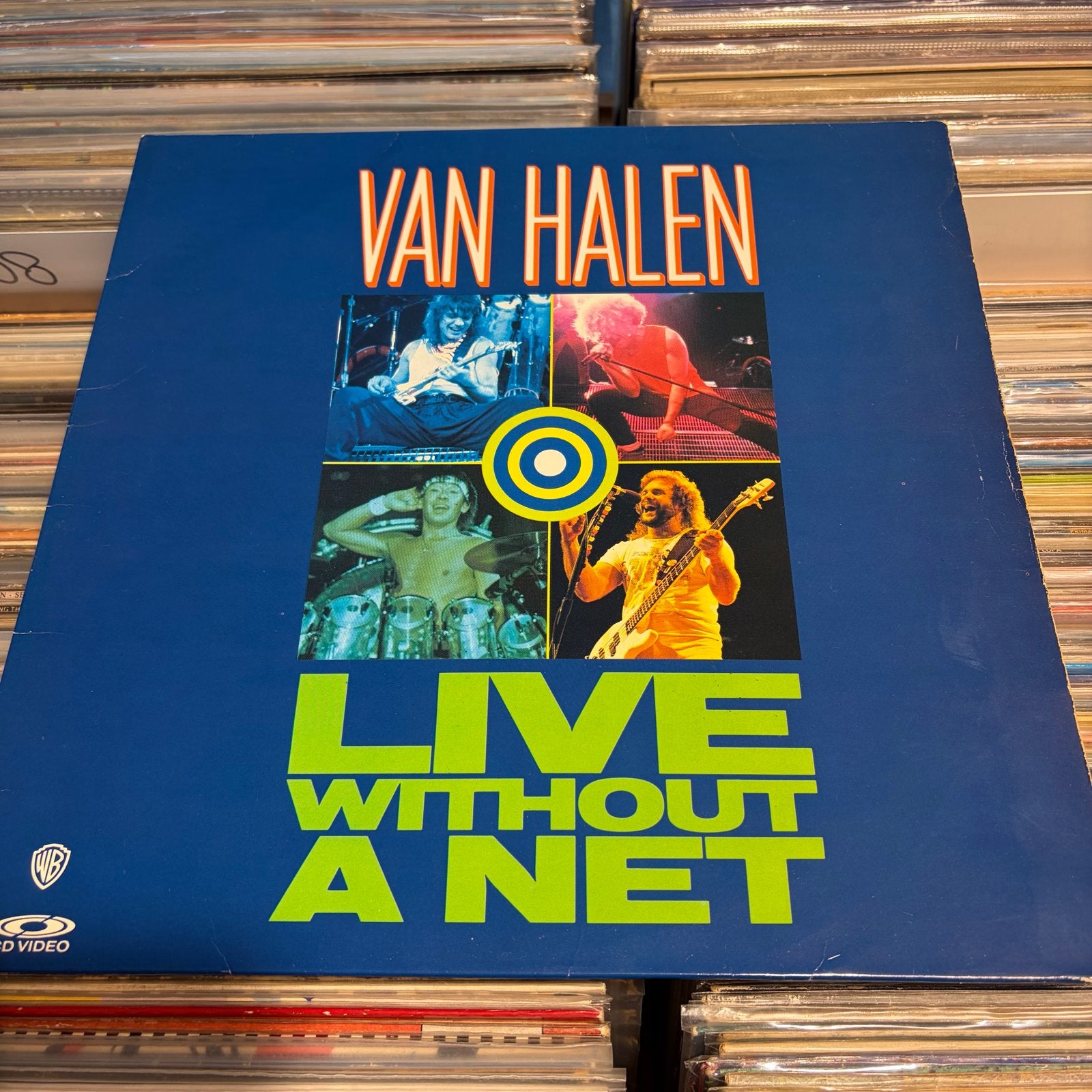 Van Halen - Live Without A Net CD Video (1986), Ophalen of Verzenden, Zo goed als nieuw, Hard Rock, Live-album