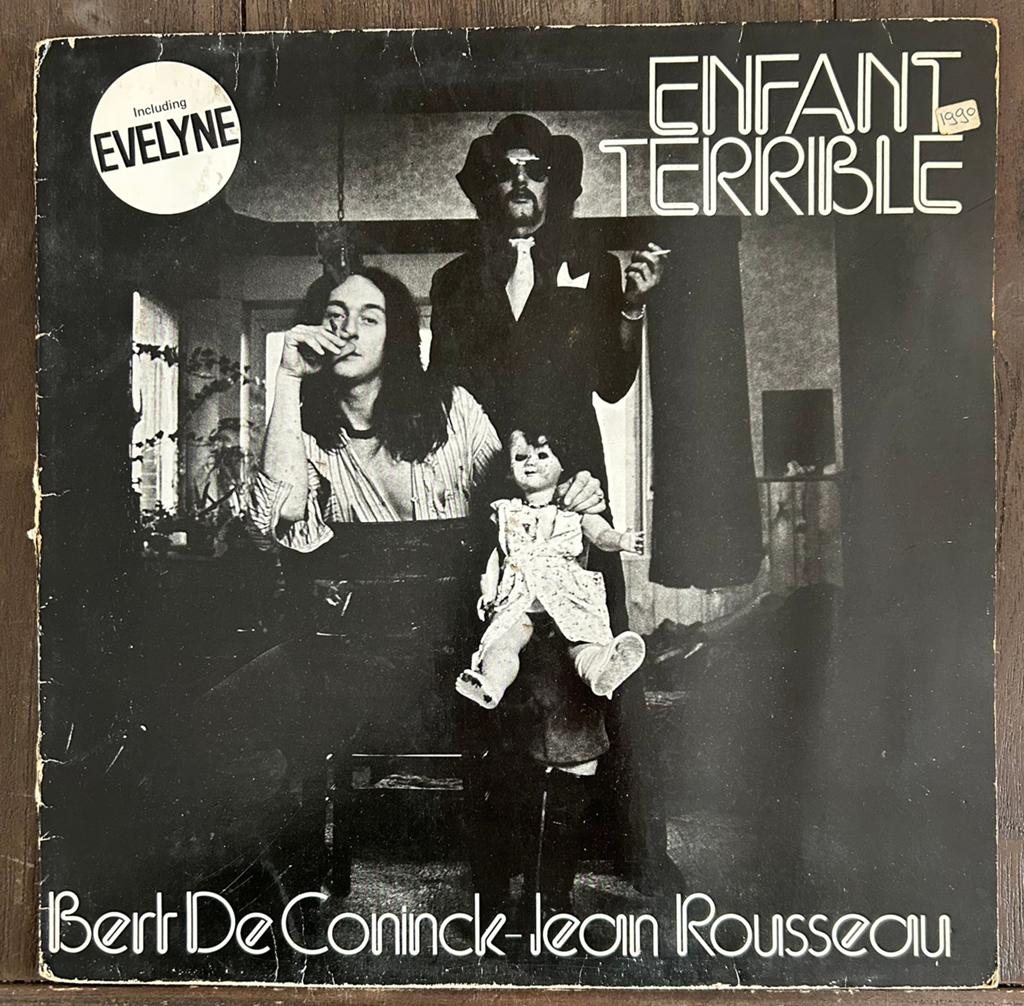 Bert De Coninck - Jean Rousseau - Enfant Terrible LP, Cd's en Dvd's, 1960 tot 1980, Gebruikt, Originele persing, Ophalen of Verzenden