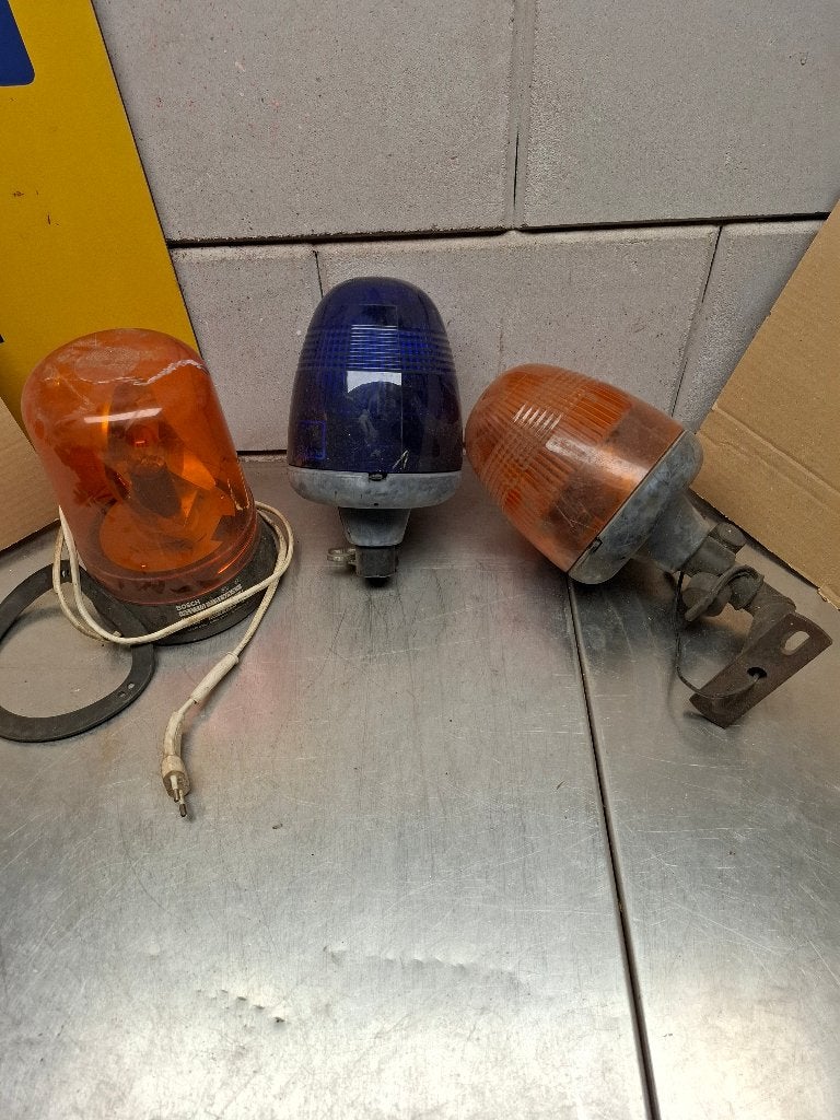 Zwaailichten zwaailamp, Ophalen, Gebruikt