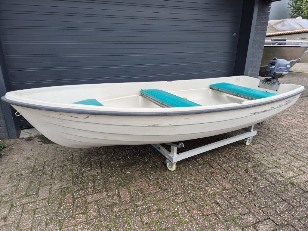 Terhi 385 sloep | Yamaha 4PK | Kussenset, Overige merken, Gebruikt, 4 m, Overige brandstoffen