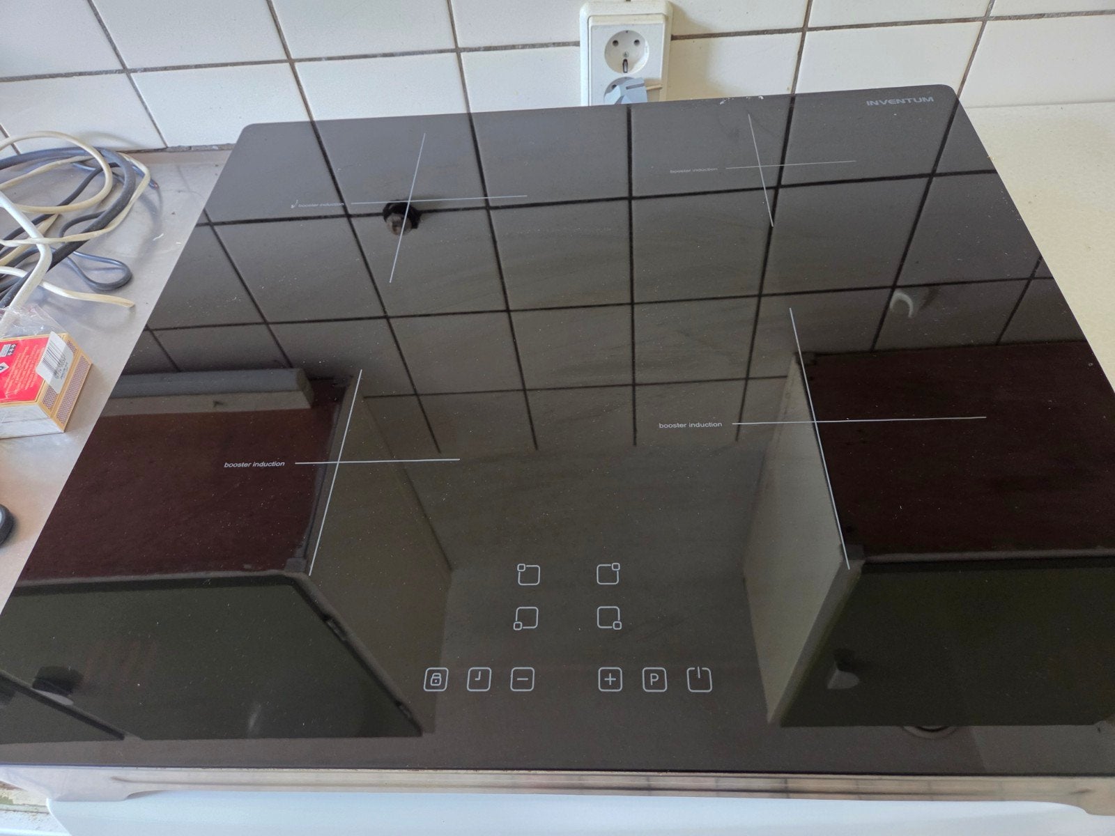 Inventum Inductiekookplaat - 4 zones, Ophalen, 4 kookzones, Zo goed als nieuw, Inductie