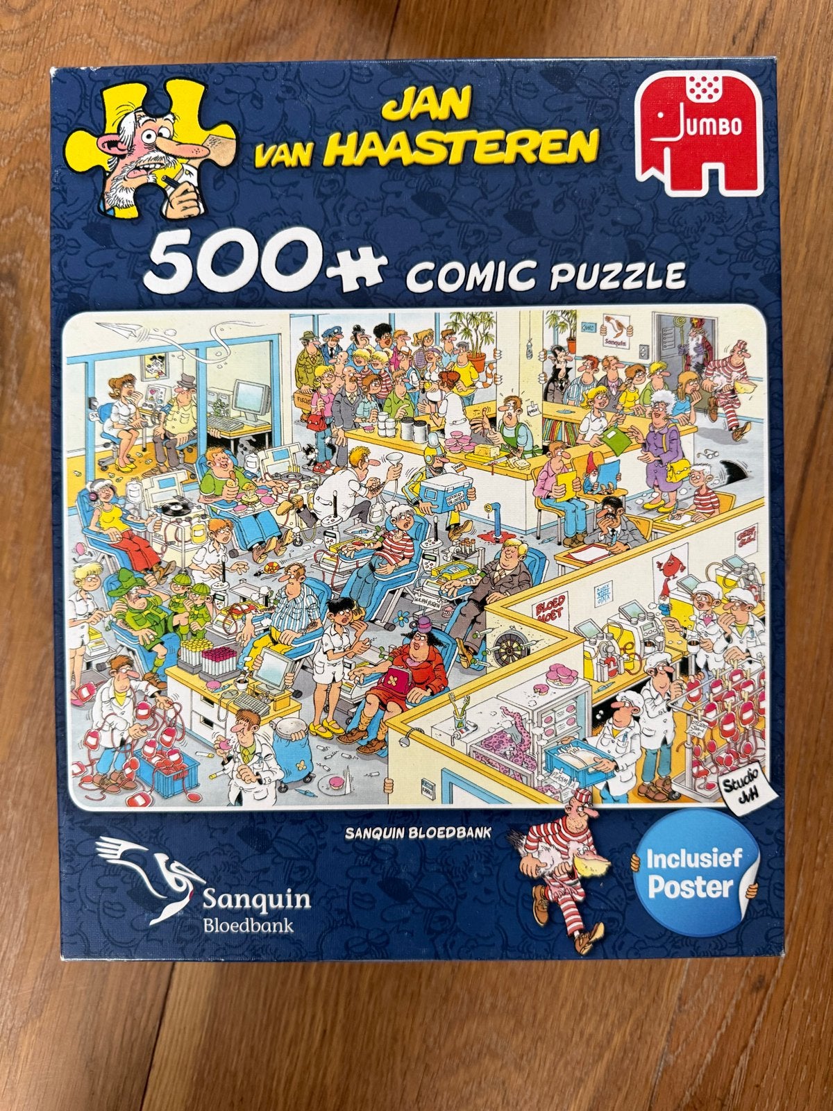 Foto 3 van Jan van Haasteren Comic Puzzels 500+ stukjes