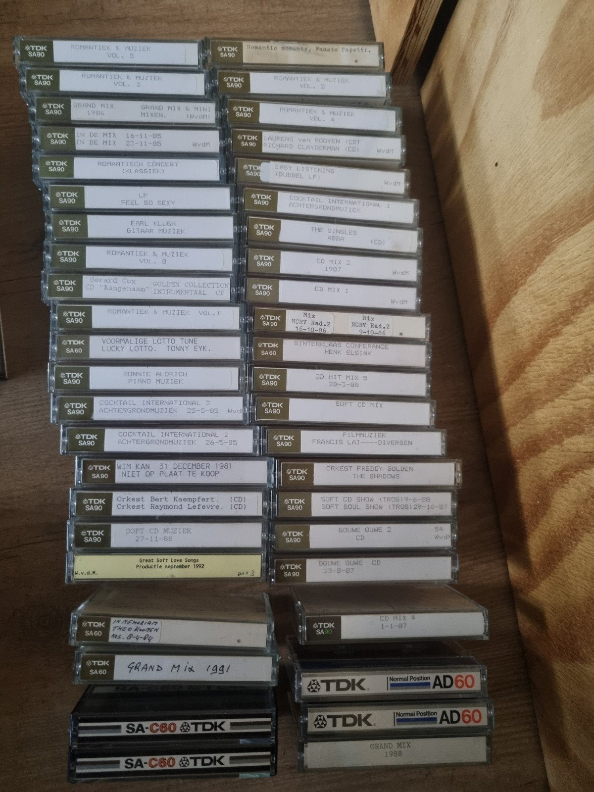 Cassettebandjes nieuw&oud (Div merken: TDK/Maxell/AGFA ed), Overige genres, Nieuw in verpakking, Onbespeeld, Verzenden