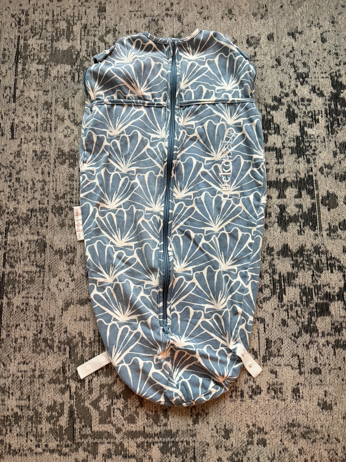 *** Puckababy mini seashell blauw ***, Kinderen en Baby's, Dekens, Slaapzakjes en Inbakerproducten, Ophalen of Verzenden, Zo goed als nieuw