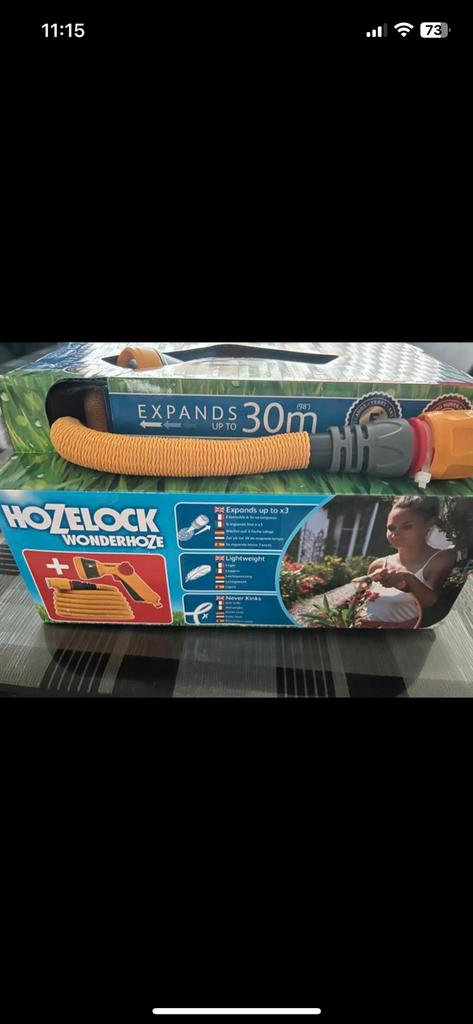Hozelock waterslang 30 m, Ophalen, Nieuw, Tuinslang