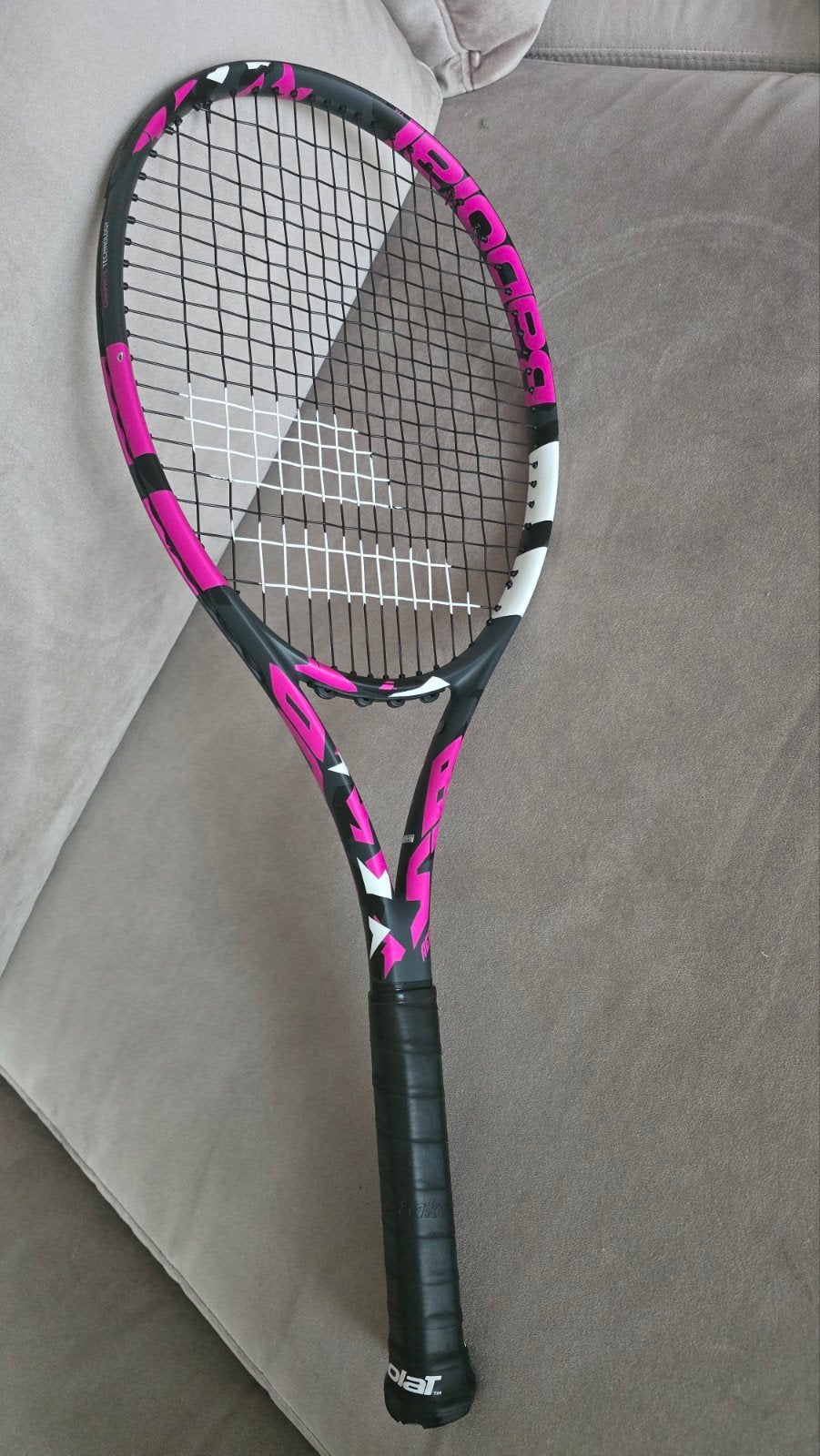 Babolat Boost Aero Pink tennisracket 260g L0 –  zeer nette s, Ophalen of Verzenden, Zo goed als nieuw, Racket, Babolat