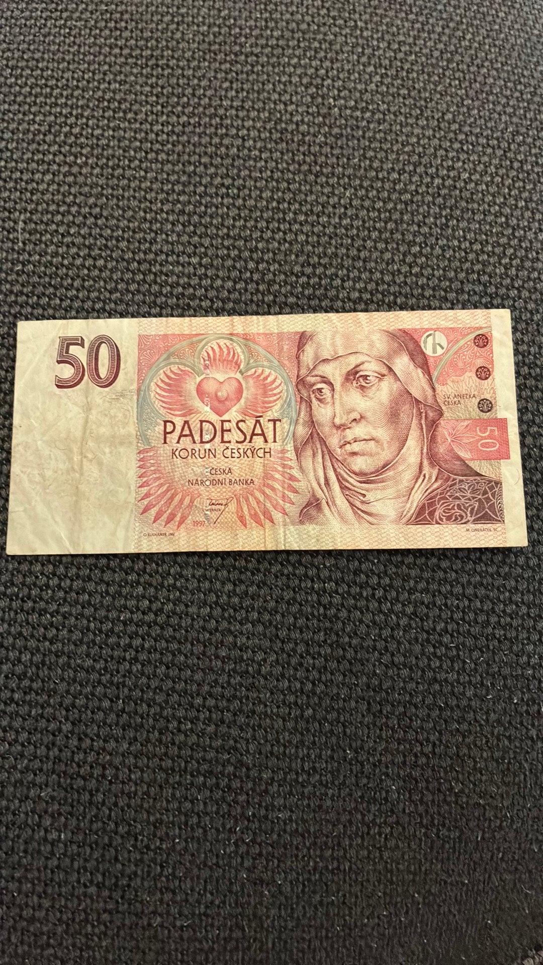 Tsjechie 50 korun 1997, Postzegels en Munten, Bankbiljetten | Europa | Niet-Eurobiljetten, Ophalen of Verzenden, Overige landen