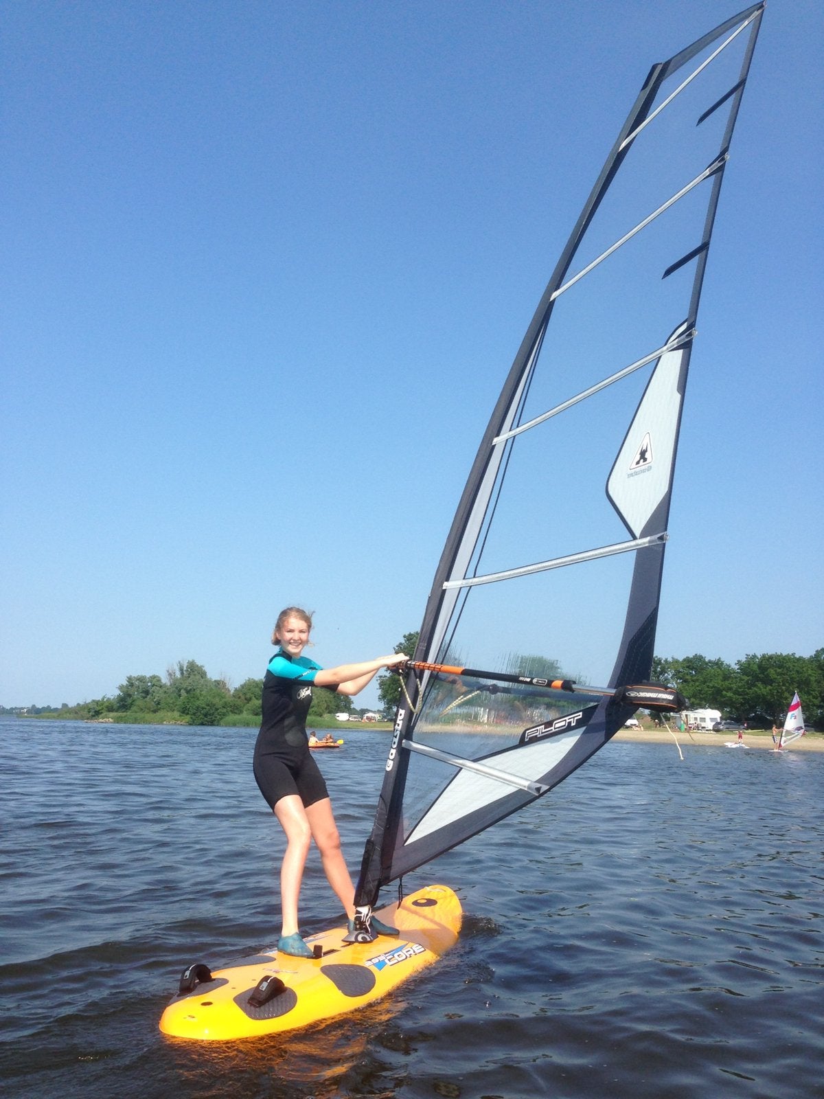 Gaastra Pilot 6.5 en Arrows mast 490 bovenste helft, Watersport en Boten, Ophalen, Gebruikt, Gaastra, 6.5 m² tot 8 m²