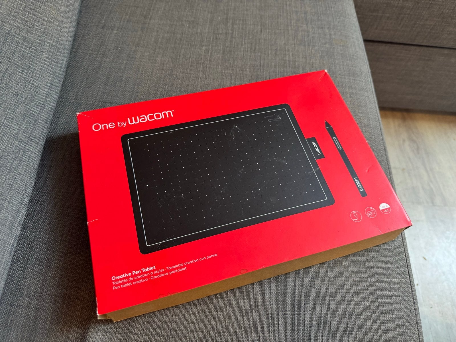 One by Wacom Creative Pen Tablet - Zo goed als nieuw, Computers en Software, Ophalen of Verzenden, Zo goed als nieuw, Bedraad