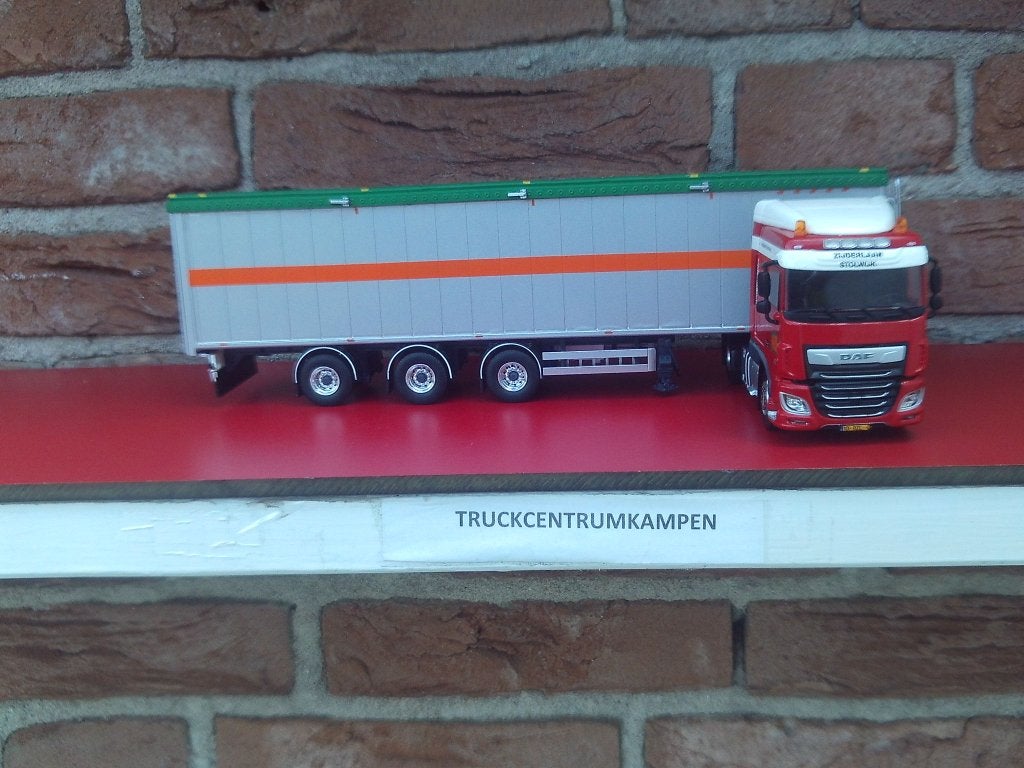 Tekno  Daf  XF  met  Carfloor  van  Zijderlaan., Hobby en Vrije tijd, Modelauto's | 1:50, Ophalen of Verzenden, Nieuw, Bus of Vrachtwagen