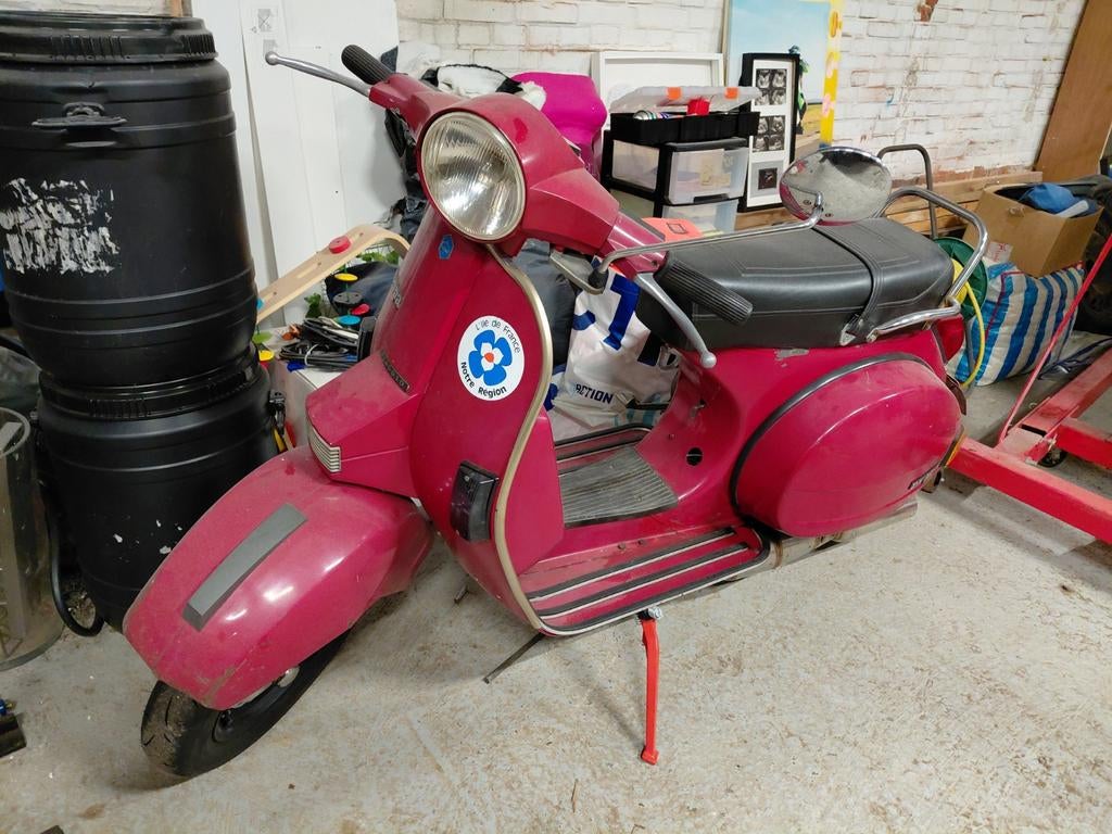 Vespa PX 80 omgebouwd naar 125cc, Scooter