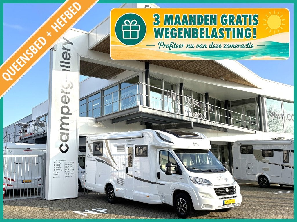 McLouis MC4 481 G QUEENSBED HEFBED FACE TO FACE XXL GARAGE, Fiat, 7 tot 8 meter, Bedrijf, Half-integraal