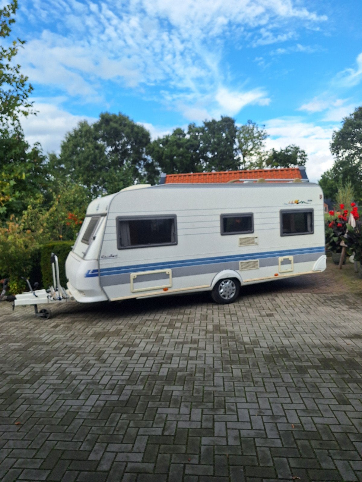 Hobby Excellent Easy Caravan - Ruim en Compleet, Caravans en Kamperen, Kachel, Rondzit, Hobby, 5 tot 6 meter