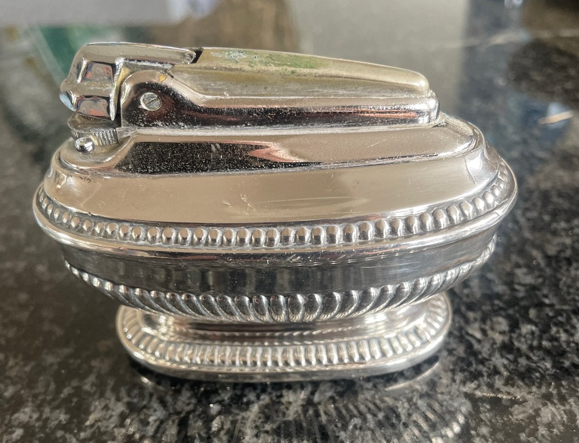 Vintage Ronson Tafelaansteker - Made in France, Ophalen of Verzenden, Gebruikt, Aansteker