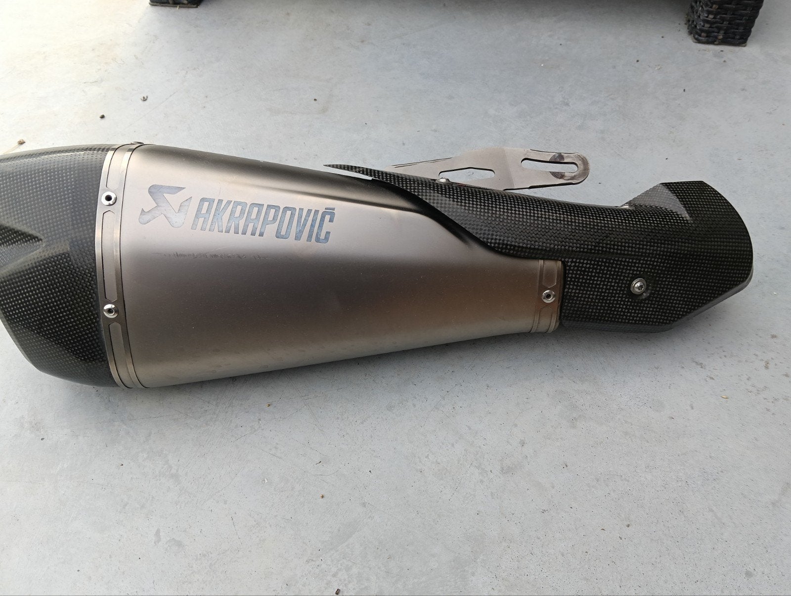 Akrapovic uitlaatdemper ktm 1290 superduke R, Ophalen of Verzenden