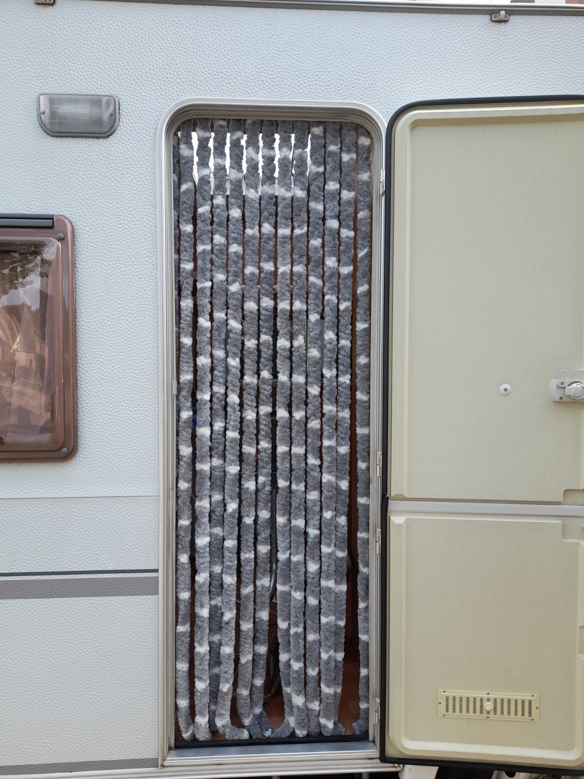 Travellife deurgordijn caravan - zo goed als nieuw, Ophalen, Zo goed als nieuw