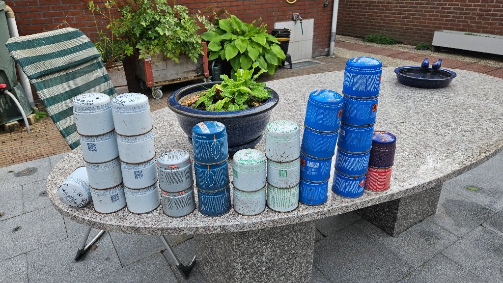 Gastankjes (30 stuks), Ophalen, Nieuw