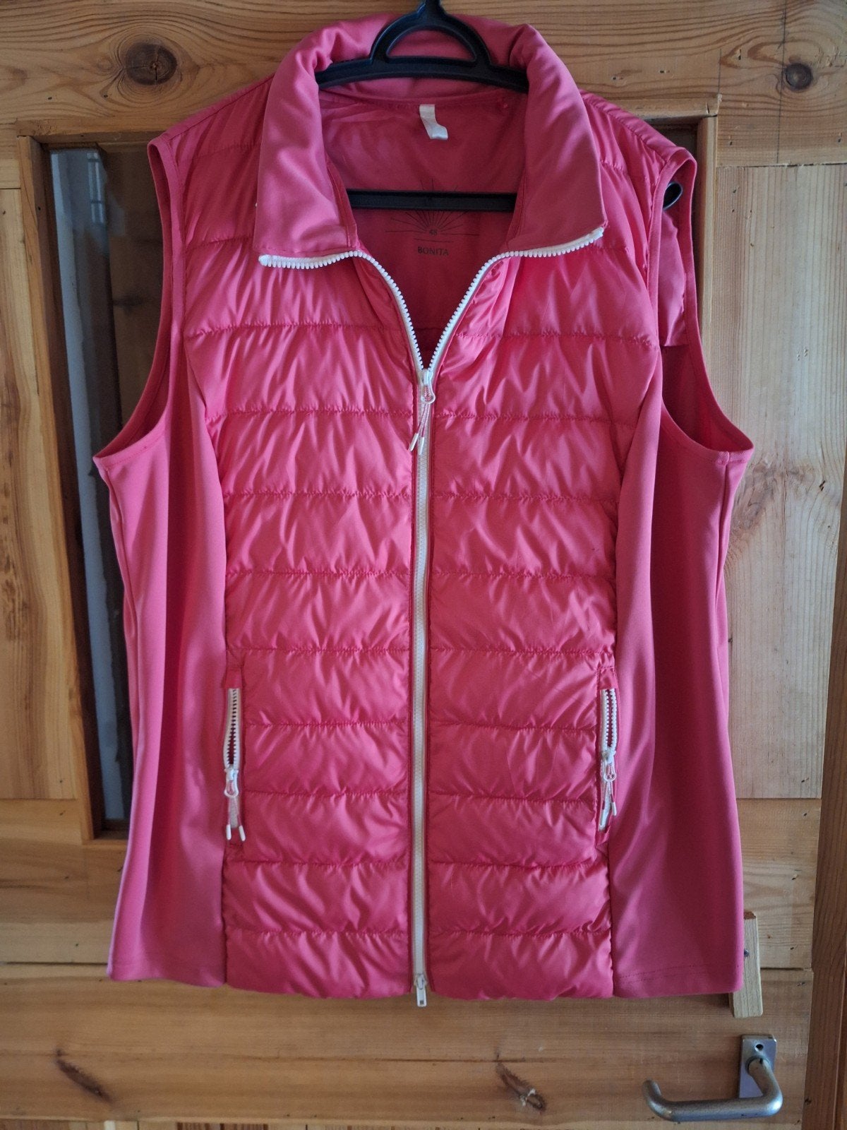 Bodywarmer Bonita maat 48, Kleding | Dames, Bodywarmers, Ophalen of Verzenden, Zo goed als nieuw, Maat 46/48 (XL) of groter, Roze