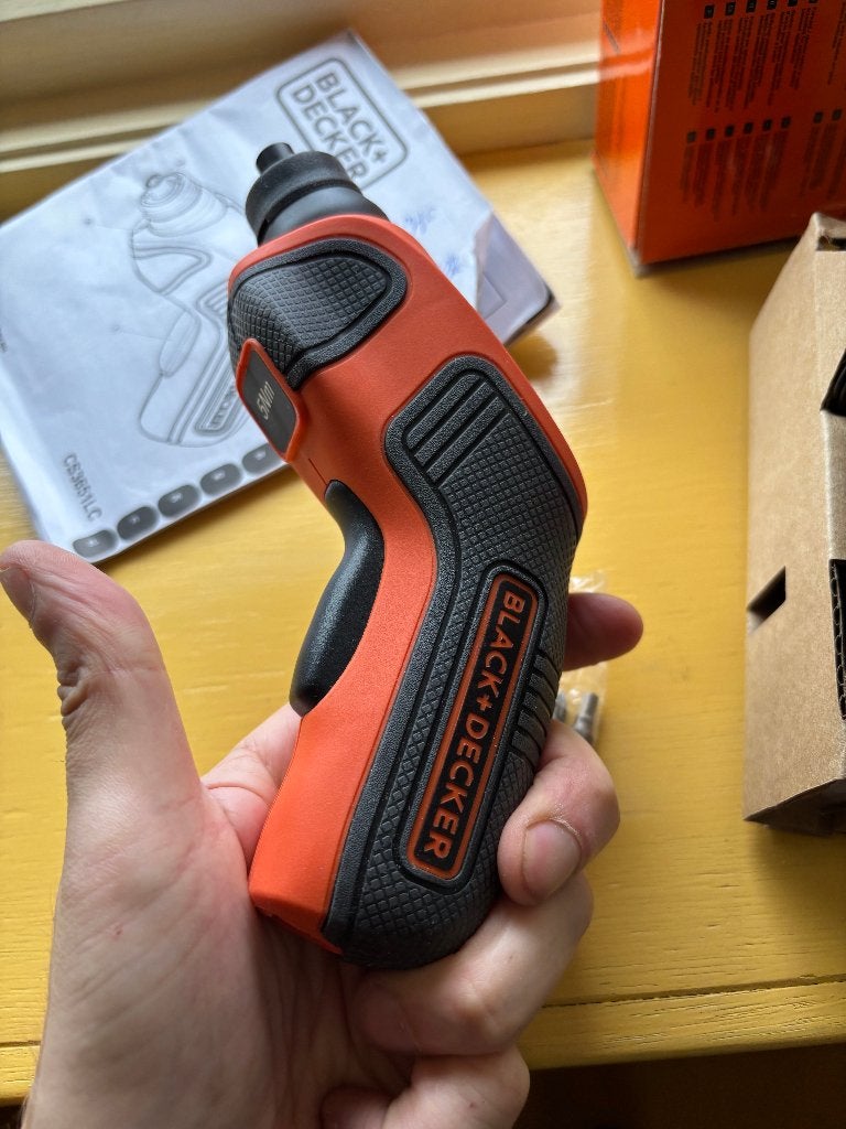 Draadloze schroevendraaier (Black & Decker CS3651LC), Ophalen of Verzenden, Nieuw