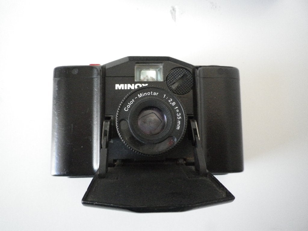 minox el met doos, Ophalen of Verzenden, Gebruikt, Compact, Overige Merken