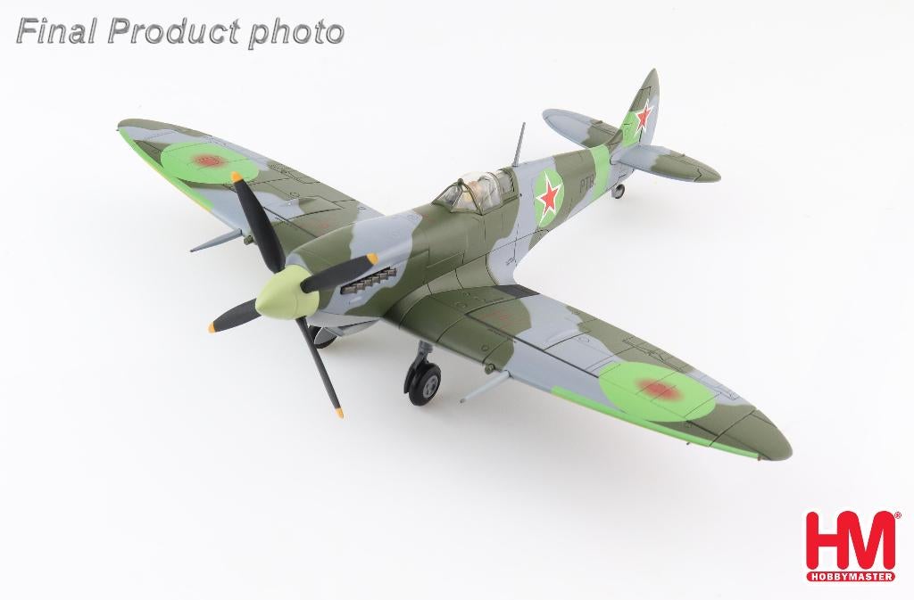 Spitfire Mk.IX Russian Red Star Hangar 11 HobbyMaster HA8324, Schaalmodel, Verzenden, Military-Models VJ Mendelssohnstraße 29 sales@military-models-vj.de