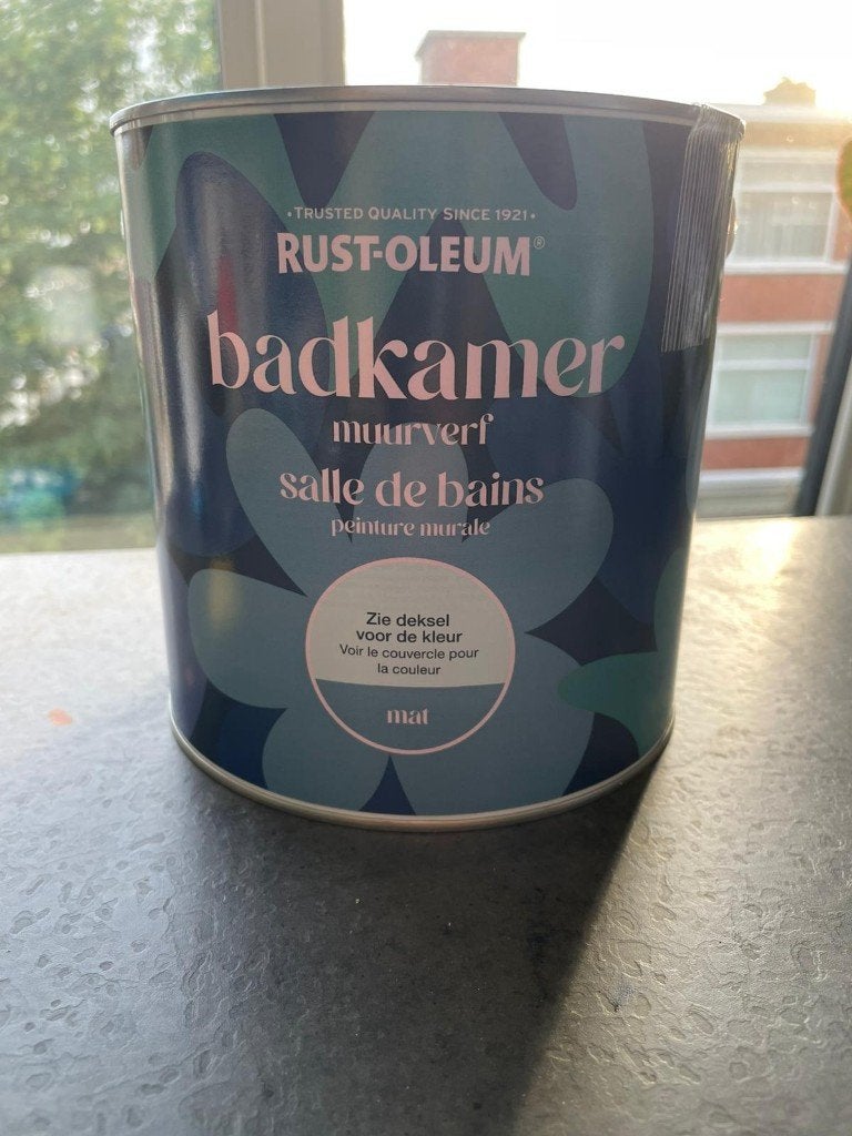 Te koop: Badkamer Muur- en Plafondverf - Antiek Wit, Ophalen, Wit, Nieuw, Verf