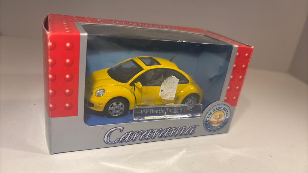 Volkswagen beetle turbo s 2002 Cararama 1.43, Overige merken, Auto, Ophalen of Verzenden, A
