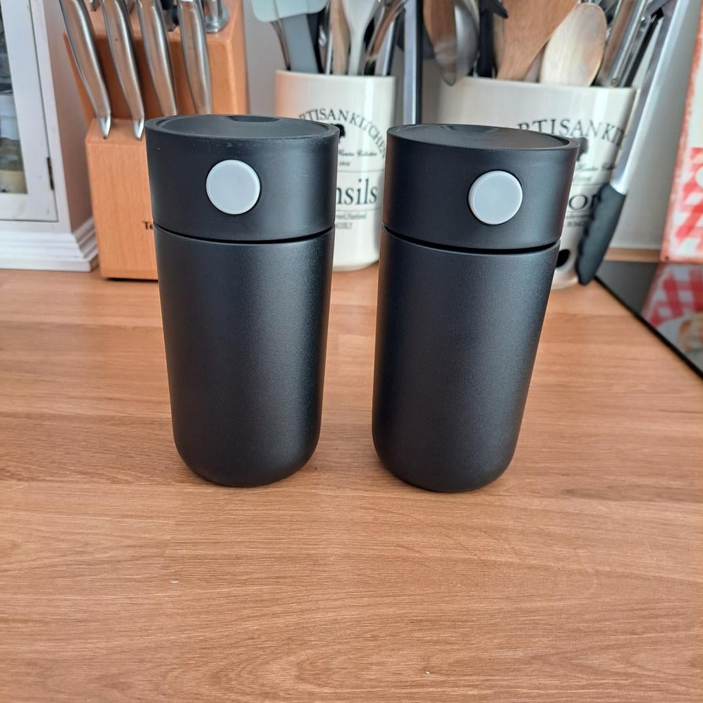 Thermobekers, Huis en Inrichting, Woonaccessoires | Prullenbakken, Ophalen of Verzenden, Zo goed als nieuw, Kunststof, Minder dan 50 cm