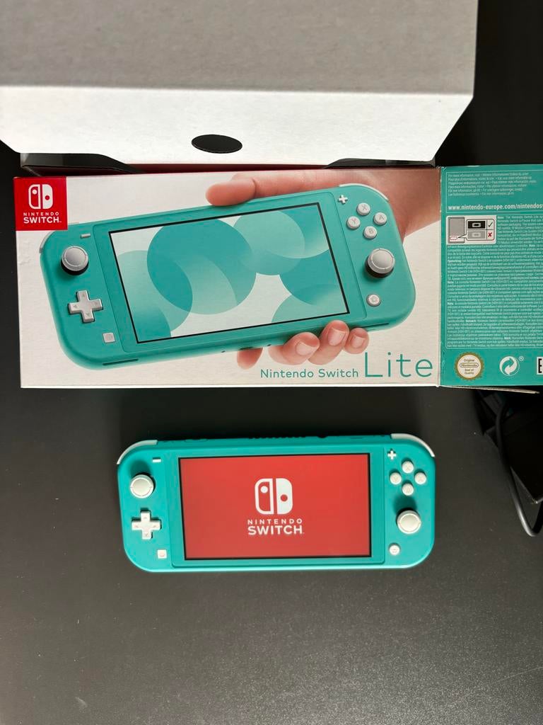 Nintendo Switch Lite - Turquoise, Spelcomputers en Games, Spelcomputers | Nintendo Switch Lite, Ophalen of Verzenden, Turquoise