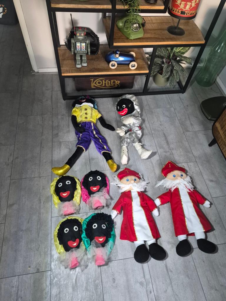 Sint en piet poppen verzamelen sinterklaas, Ophalen of Verzenden
