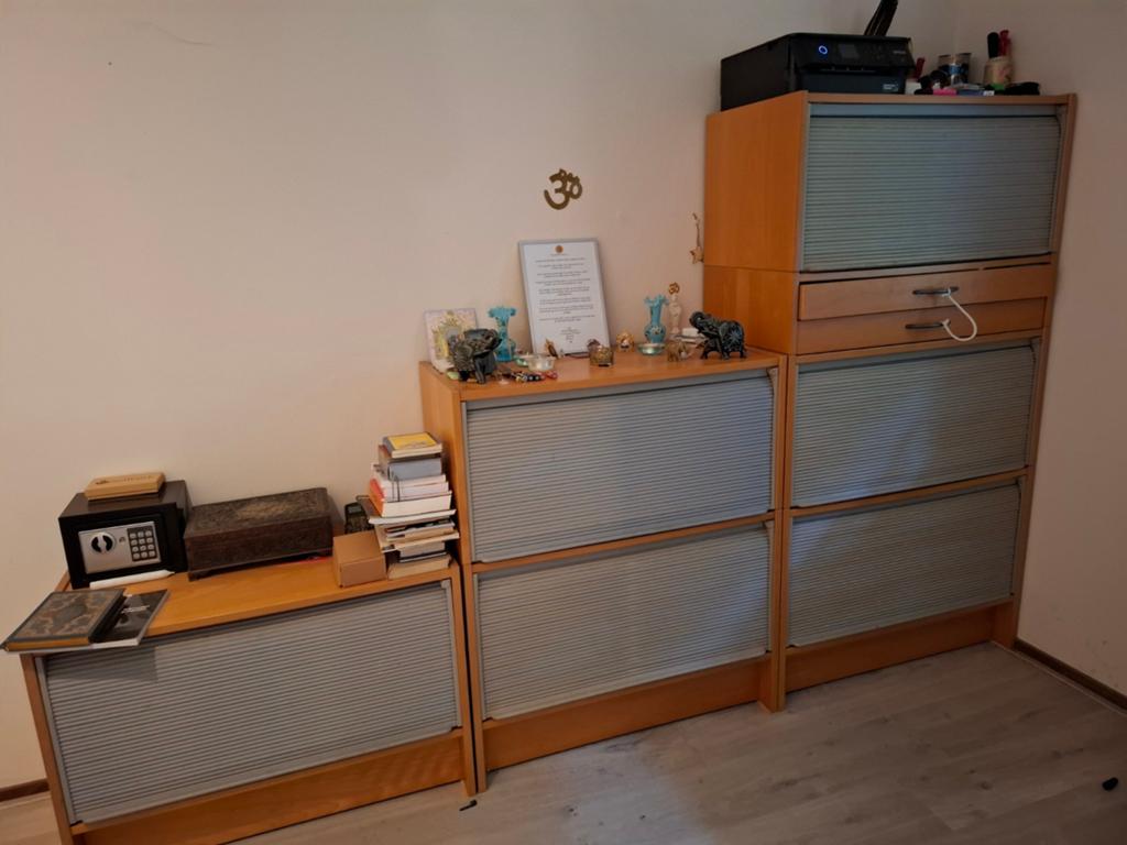 IKEA effectiv  Modulaire kastenwand met rolluiken, Ophalen, Gebruikt