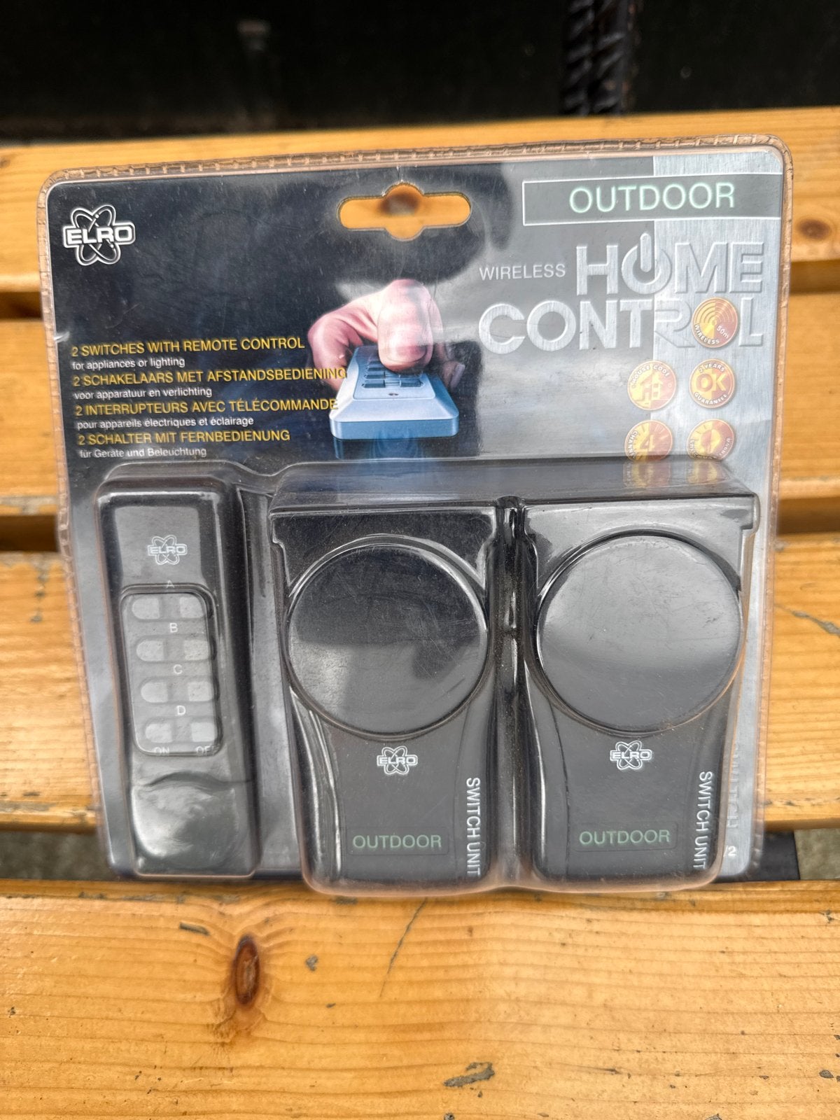 Elro Home Control Draadloze Schakelaars met Afstandsbedienin, Doe-het-zelf en Verbouw, Ophalen of Verzenden, Nieuw, Overige merken
