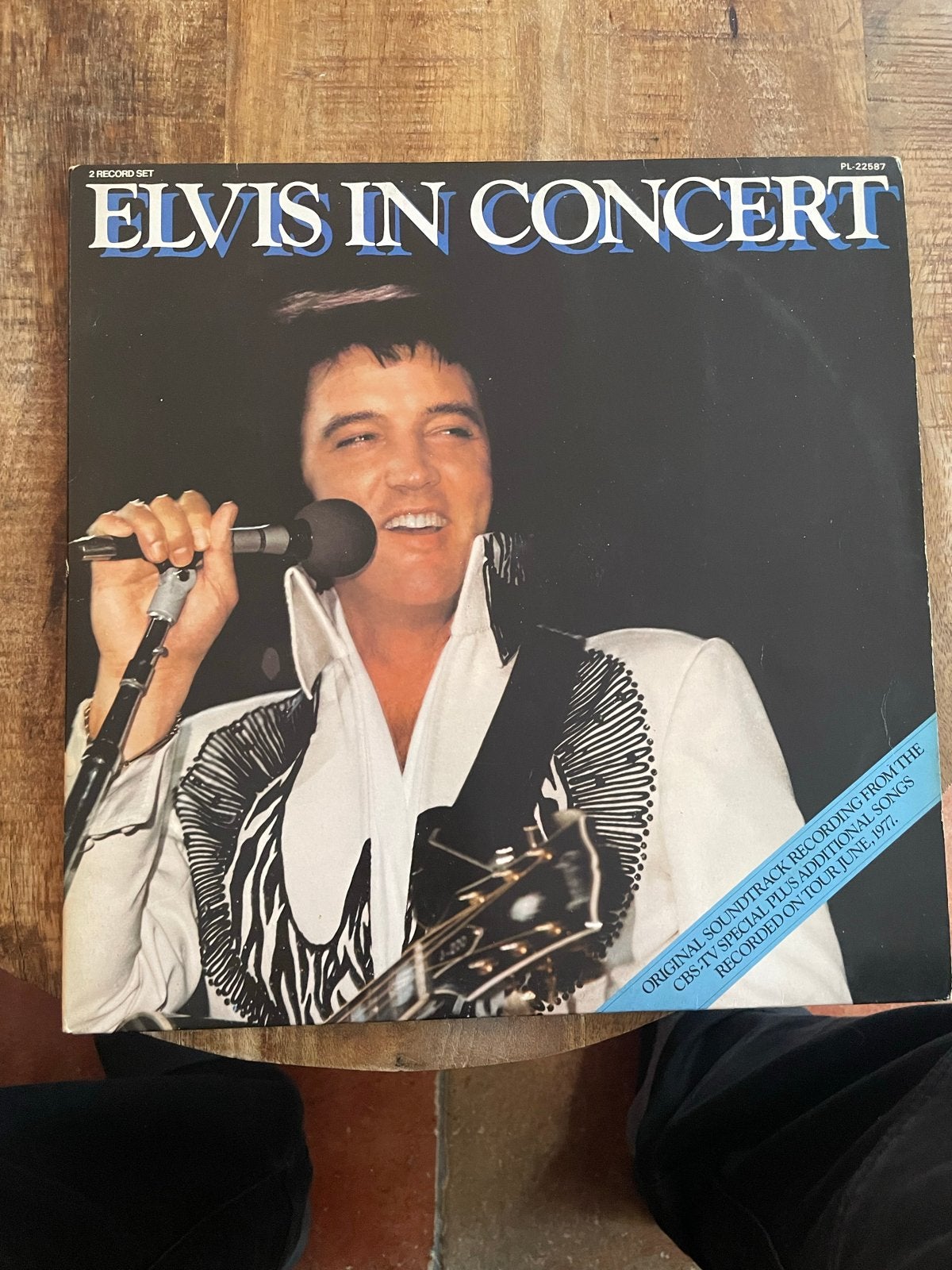 Elvis Presley - Elvis in Concert (2LP), Gebruikt, Pop, Ophalen of Verzenden, 12 inch