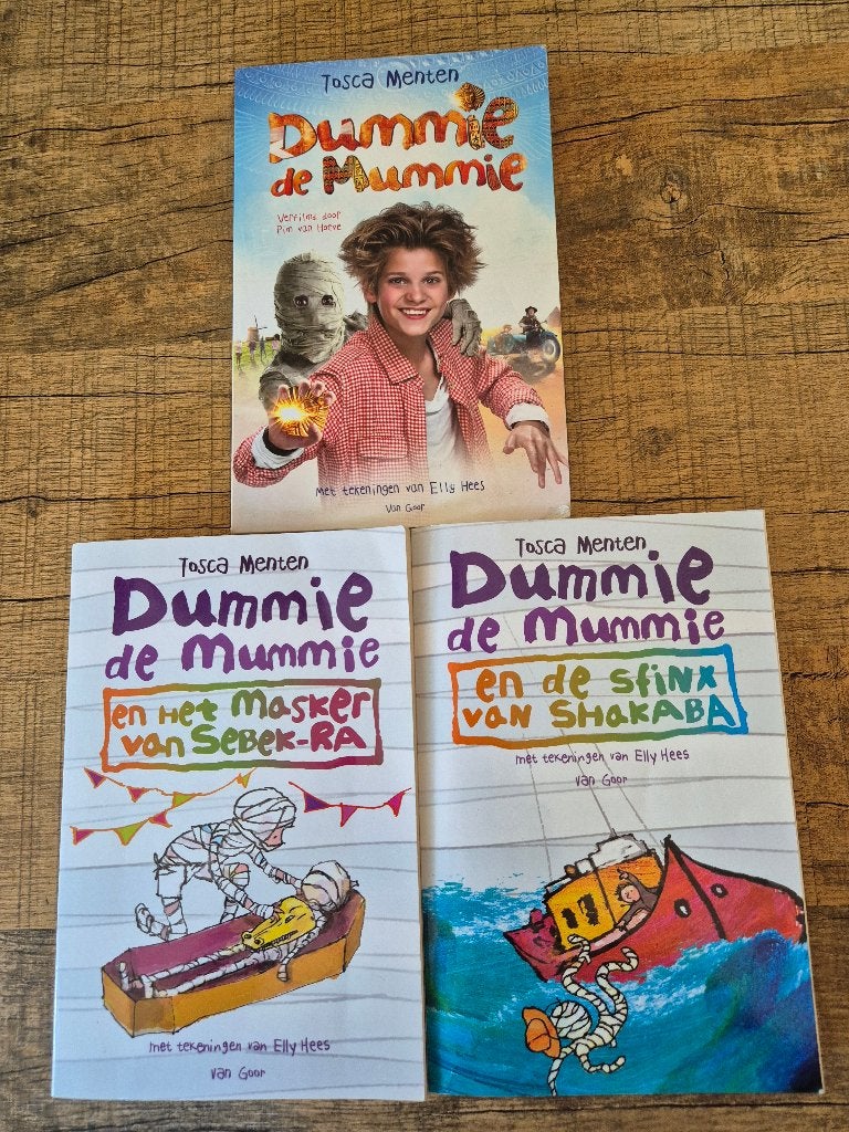Dummie de Mummie Boeken, Ophalen of Verzenden, Gelezen, Tosca Menten, Fictie algemeen