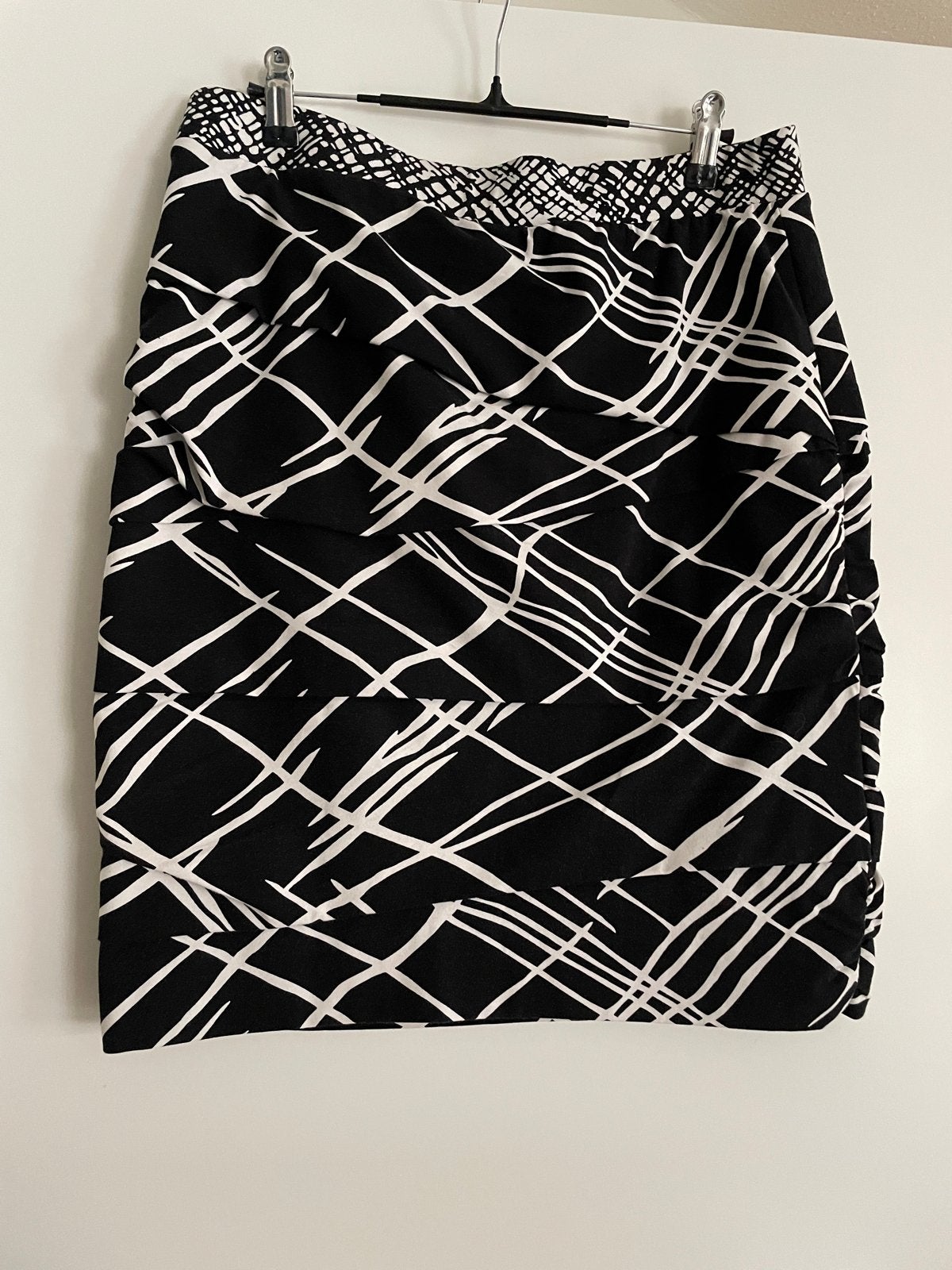 Zwart-witte Promiss rok maat M, Kleding | Dames, Maat 38/40 (M), Zwart, Ophalen of Verzenden, Zo goed als nieuw