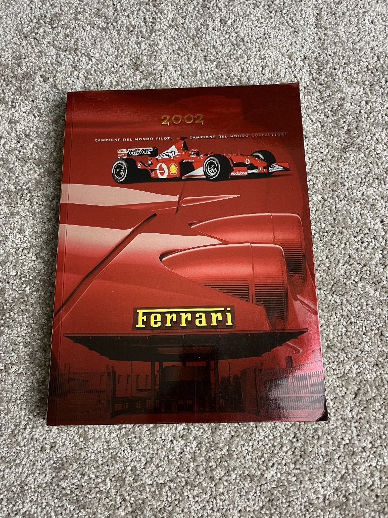 Ferrari jaarboek 2002, Boeken, Ophalen of Verzenden, Zo goed als nieuw, Ferrari