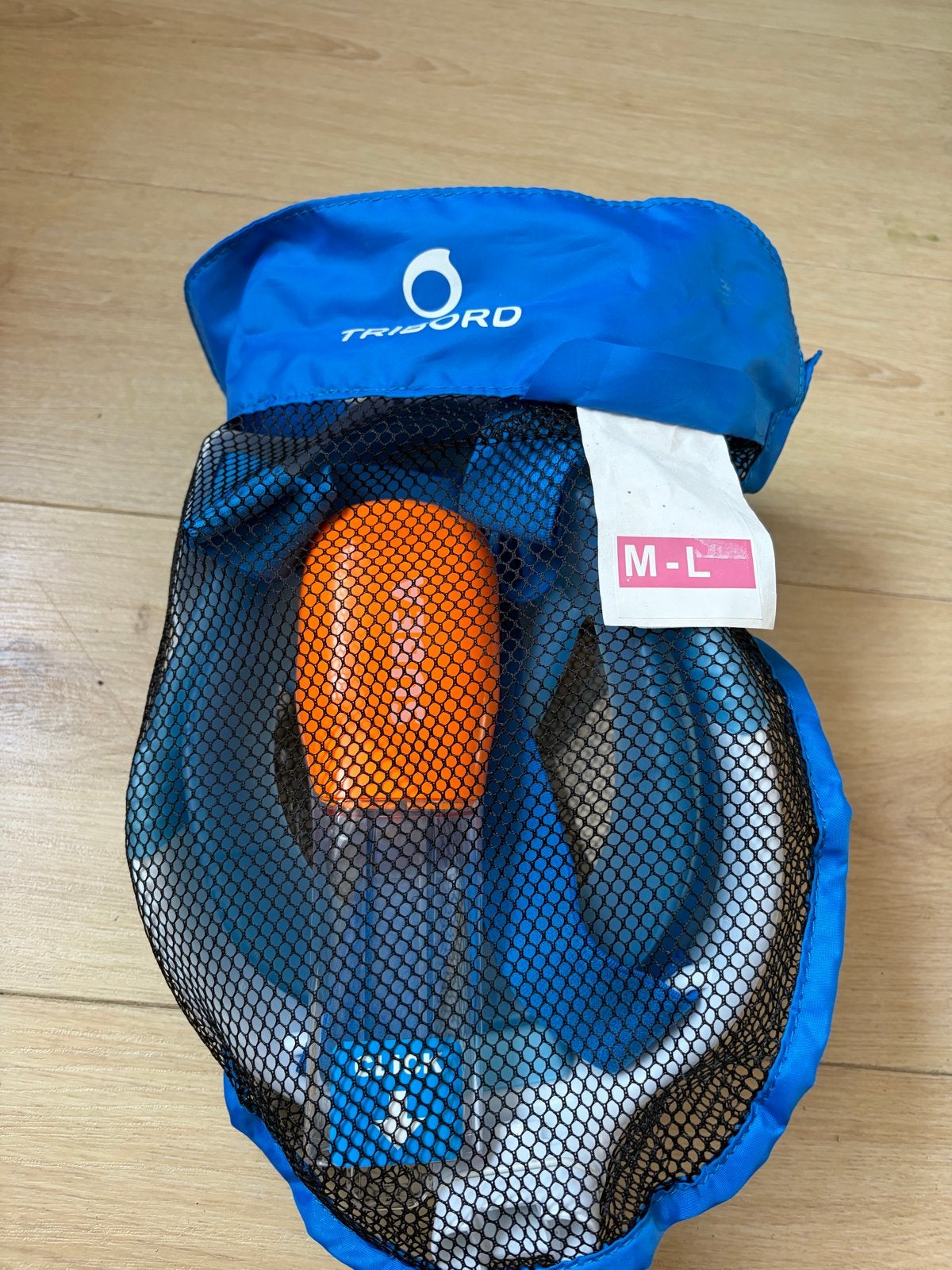 Snorkelmasker M-L SUBEA Tribord, Watersport en Boten, Ophalen of Verzenden, Zo goed als nieuw, Snorkelmasker