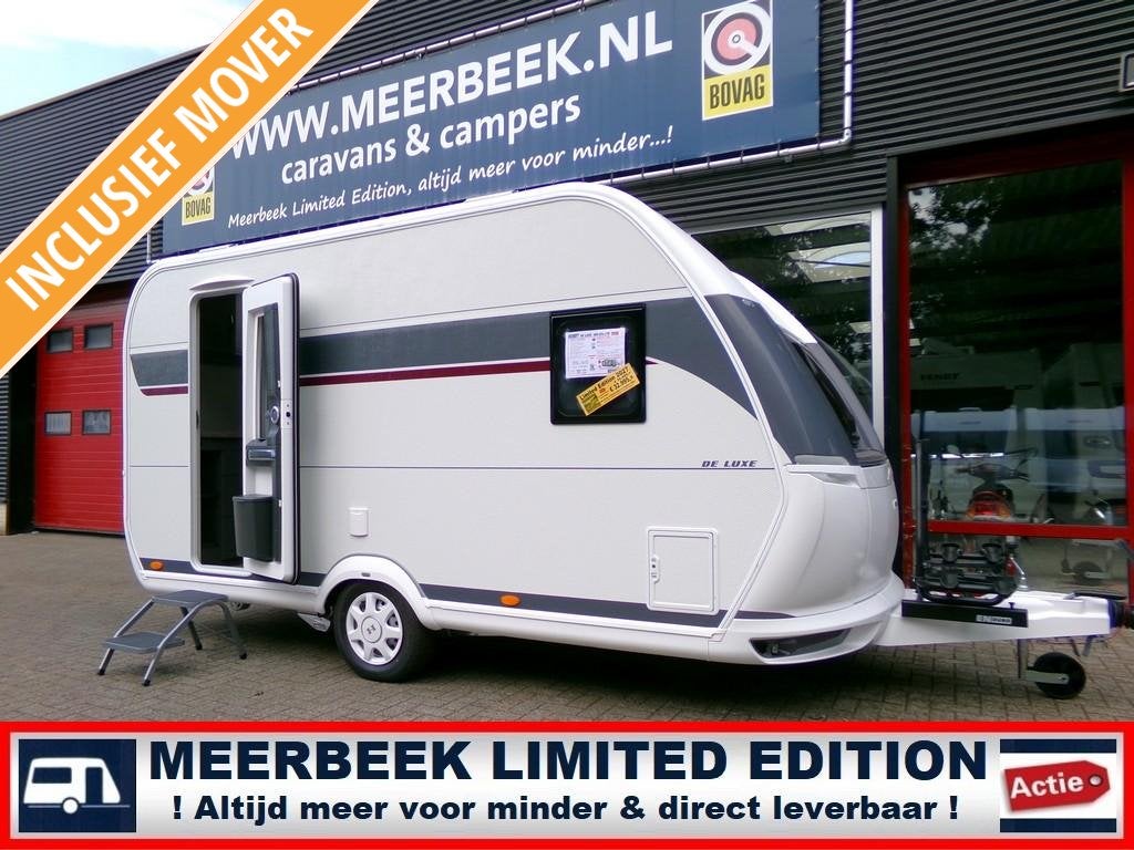 Hobby De Luxe 400 SFE 3484,=KORTING +MOVER +THULE +FIETSREK, Caravans en Kamperen, Caravans, Hobby, Treinzit, 750 - 1000 kg, Particulier