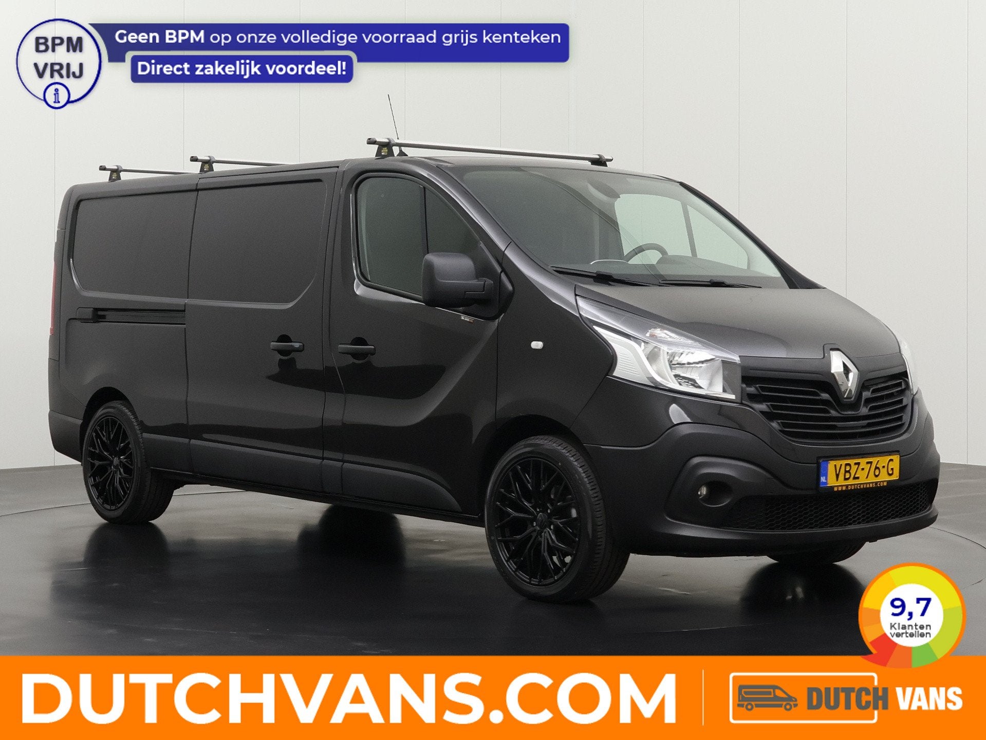 Renault Trafic 1.6DCi 120PK Lang Black Edition | Navigatie |, Voorwielaandrijving, Gebruikt, 4 cilinders, Renault