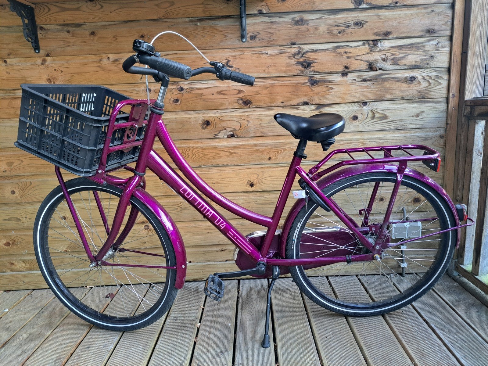 Cortina meisjes fiets paars u4 26 inch, Minder dan 47 cm, Ophalen, Zo goed als nieuw, Versnellingen