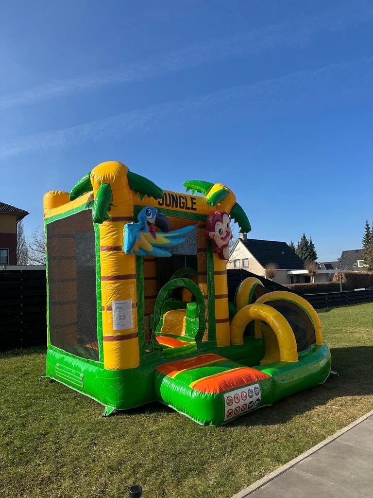 Mini multiplay jungle springkussen, Ophalen of Verzenden, Nieuw