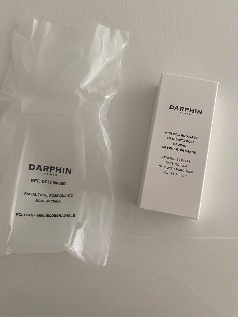 Darphin - Mini rose quartz face roller, Ophalen of Verzenden, Nieuw, Gehele gezicht, Verzorging