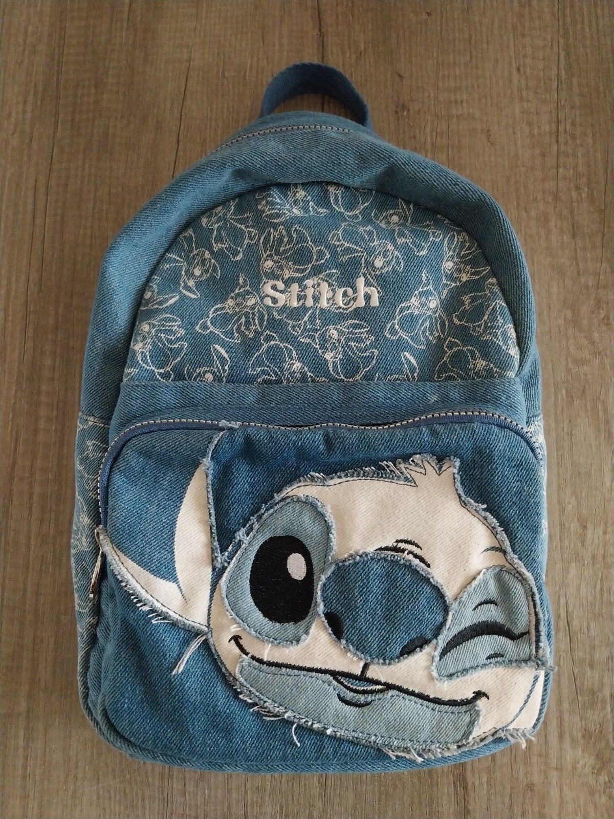 Disney stitch rugtas rugtasje rugzak, Ophalen of Verzenden, Zo goed als nieuw, Disney of Dora
