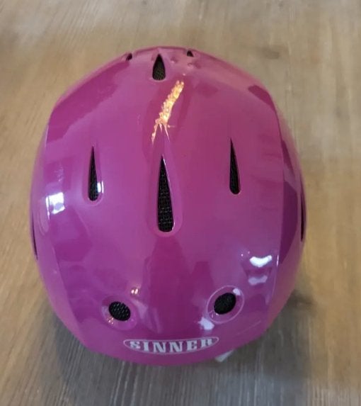 skihelm Fel roze SINNER maat L / volwassene, Overige merken, Overige typen, Ophalen of Verzenden, Zo goed als nieuw