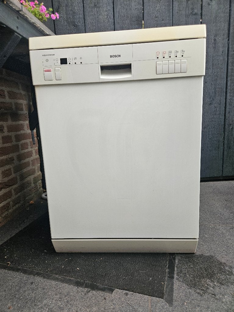 Vaatwasser Bosch Type S9ET1B, Ophalen, Gebruikt, 85 tot 90 cm, Eco programma