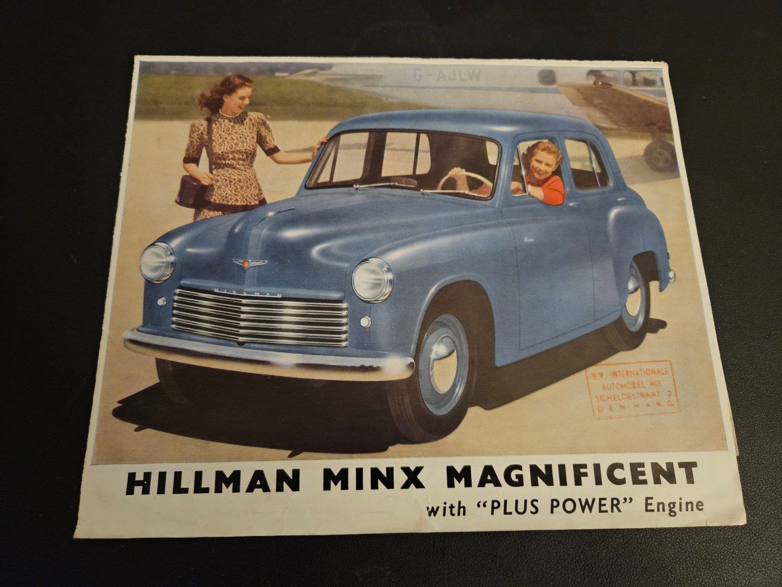 Brochure Hillman Minx, Ophalen of Verzenden, Zo goed als nieuw, Overige merken