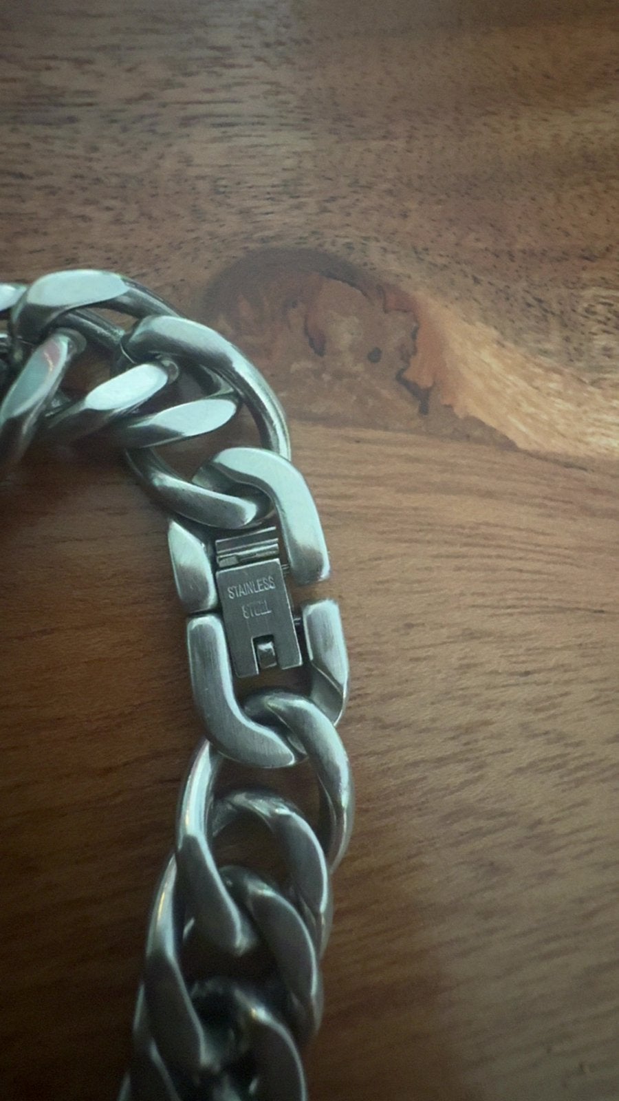 Heren armband Lucardi - Zo goed als nieuw, Ophalen, Zo goed als nieuw, Zilver, Staal