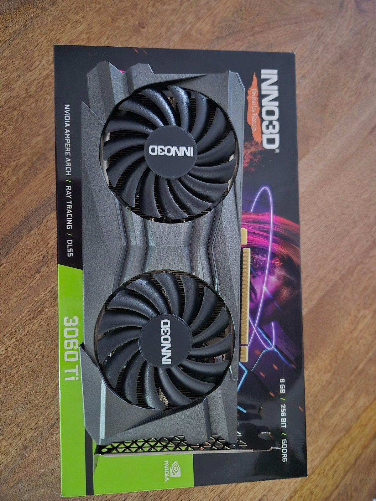 INNO3D GeForce RTX 3060Ti Twin X2 OC 8GB GDDR6, Computers en Software, Videokaarten, Gebruikt, GDDR6, PCI-Express 4, Ophalen of Verzenden